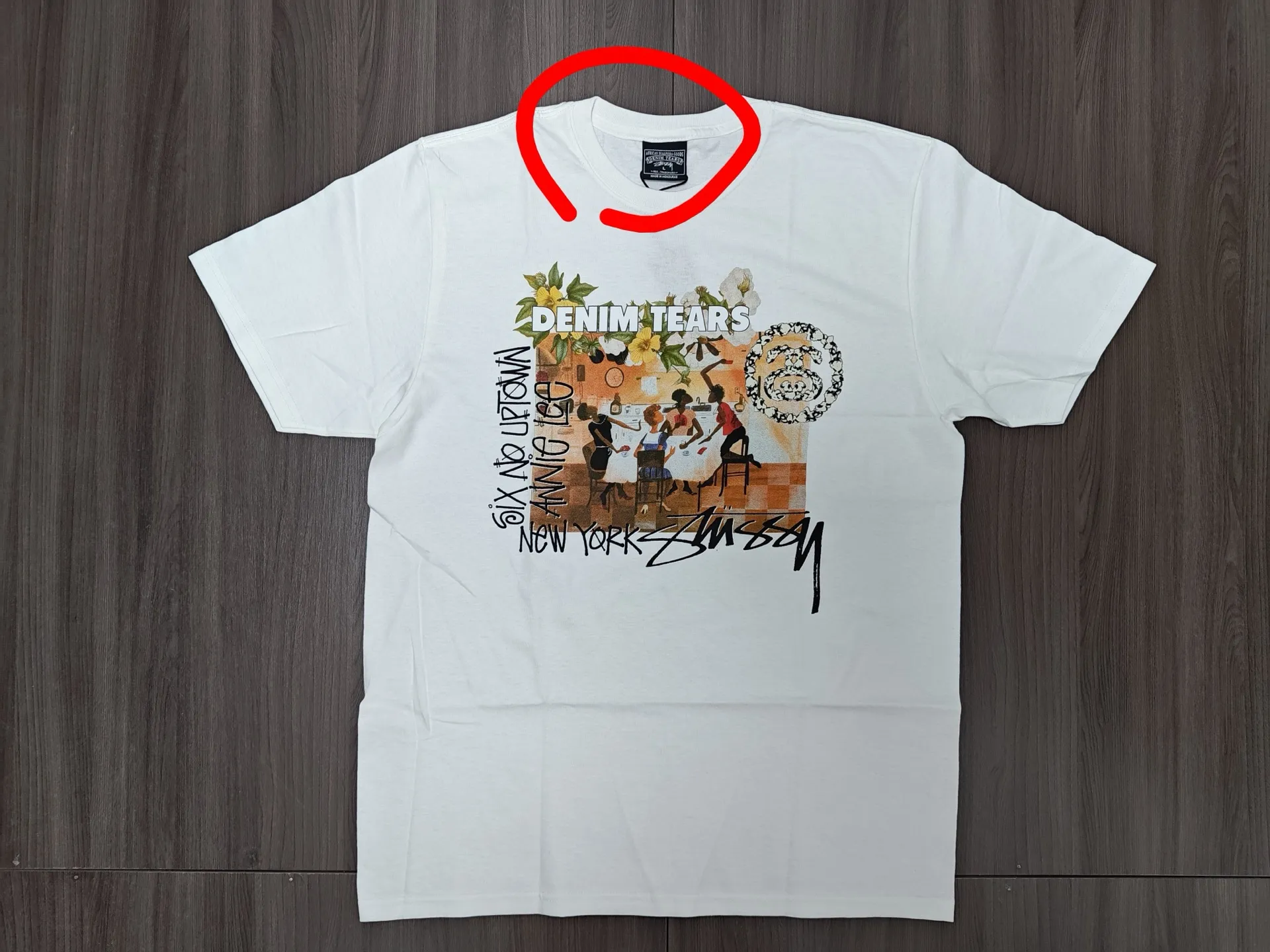 DT short-sleeved STUSSY