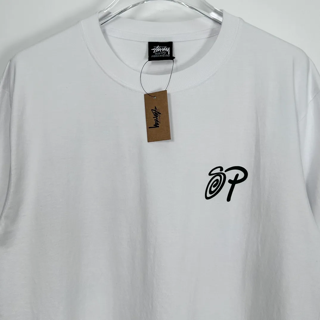 STUSSY X PATTA joint model SS24 TEE musician T-shirt black and white S-XL