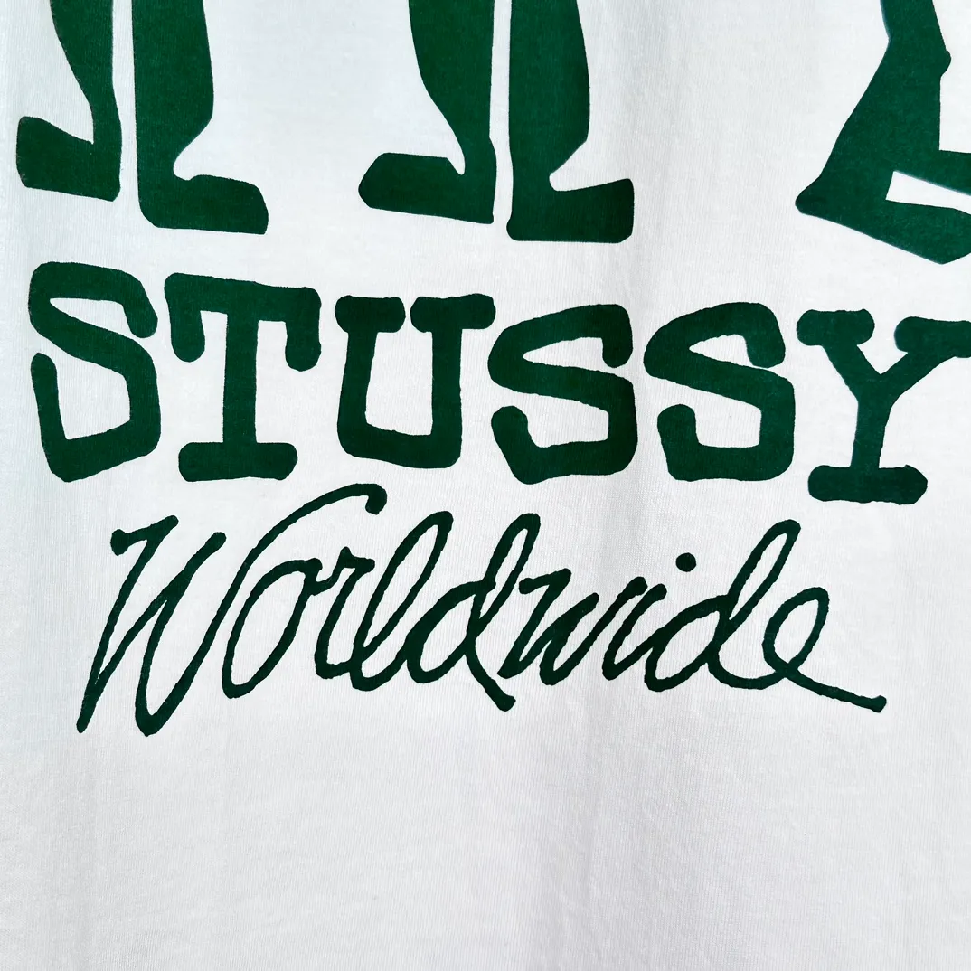 STUSSY X PATTA joint model SS24 TEE musician T-shirt black and white S-XL