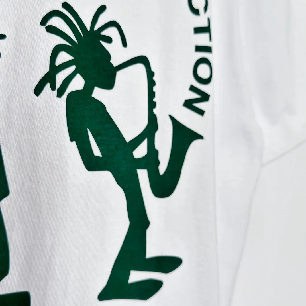 STUSSY X PATTA joint model SS24 TEE musician T-shirt black and white S-XL