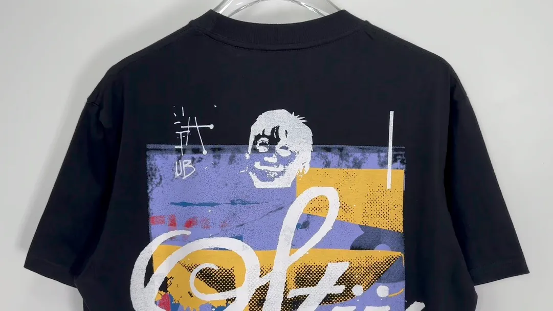 STUSSY X DAVID SS24 joint model CARSON DINO TEE dinosaur digital print short-sleeved Tee black and white S-XL