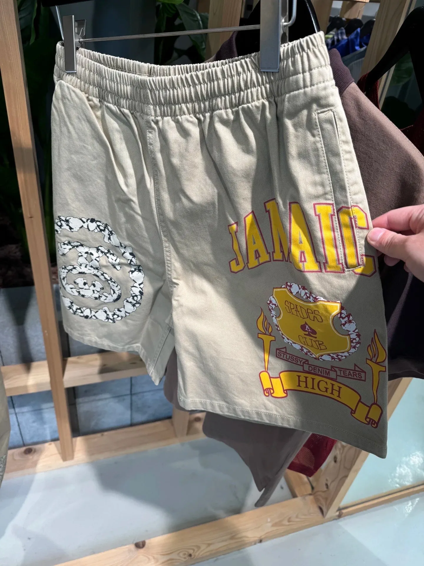 DT shorts STUSSY