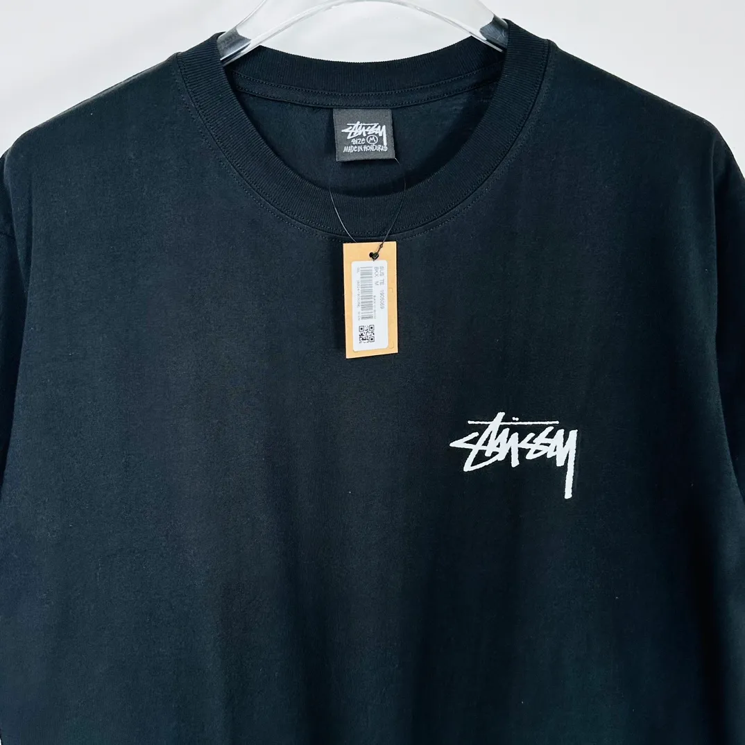 STUSSY SS24 Animal Series TOUCAN TEE Toucan T-shirt Black and White S-XL