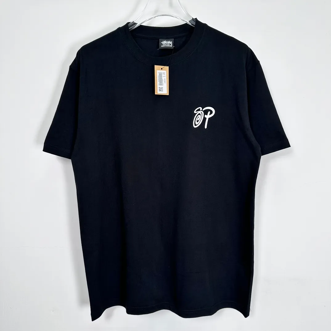 STUSSY X PATTA joint model SS24 TEE musician T-shirt black and white S-XL