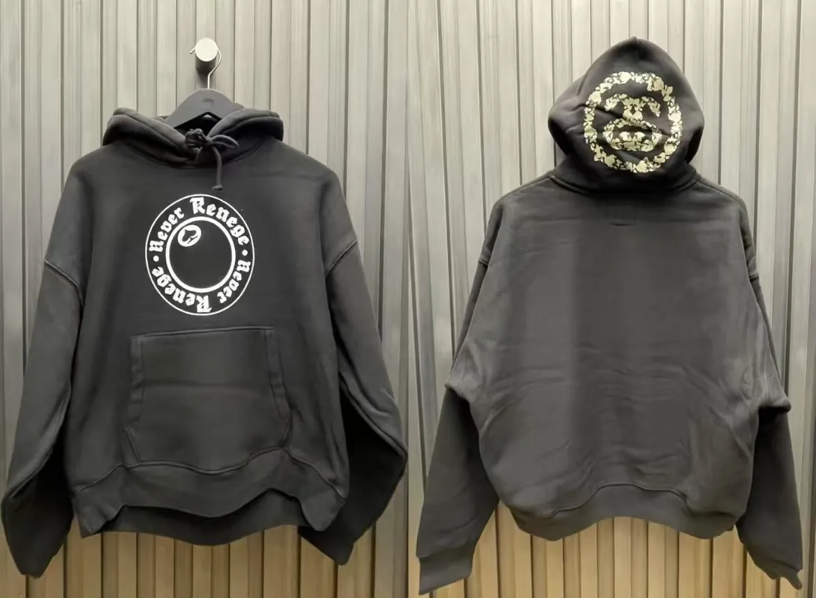 DT sweatshirt STUSSY X DENIM TEARS joint model SS25 GRAPHIC HOODIE sweatshirt/hoodie black gray S- XL