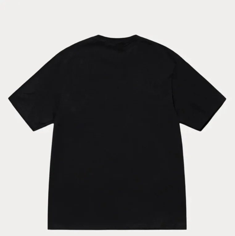 Blonde beauty T-shirt STUSSY SS25 LAURA TEE character print short-sleeved TEE black and white S- XL