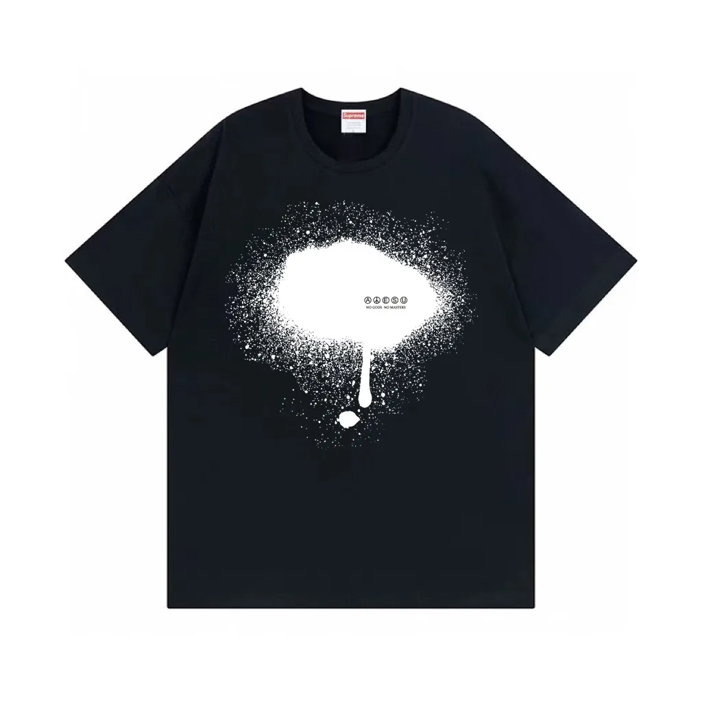 #S104 p110💰 Supreme co-branded SS23 Week6 TAG TEE slogan printing, loose fit, made of 260g combed cotton double yarn, all three standards from fabrics to accessories, ZP, imported Matsui company slurry printing will never crack, the whole piece adopts three-needle five-thread technology (neckline-shoulder seam-sleeve seam double line, looks more three-dimensional and textured) consistent with the original version, classic version Feel free to compare zp. The whole piece adopts three-needle five-thread craftsmanship. The neckline-shoulder seam-sleeve seam is double-threaded, which looks more three-dimensional and textured.) It has the same craftsmanship as the original original, classic version. Color: White Black Size: S M L XL XXL