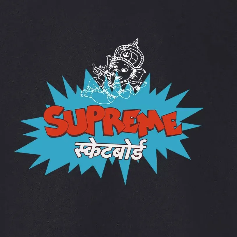 Style No. S2173 #terry P160💰 Velvet P170💰 SUPREME Ganesha explosion LOGO printed hooded sweatshirt Made of 400g large terry 430g silver fox velvet (drop shoulder large version) fabric, soft texture and no pilling Imported environmentally friendly printing glue The pattern is bright and three-dimensional Quality 💥Same style for men and women The upper body is trendy Color: black white gray Size: S M L XL XXL