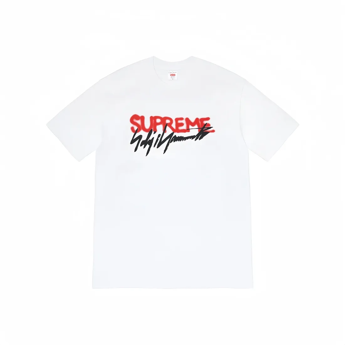 #S61 P110💰 SupremeWeek 4 Supreme x Yohji Yamamoto Joint model Designer signature Logo graffiti font short-sleeved T-shirt Same style for men and women Loose fit Use 260 grams of combed cotton double yarn From fabrics to accessories, all three standards are complete and follow ZP Imported Matsui company slurry printing will never crack The whole piece is made with three-needle and five-thread craftsmanship. The neckline-shoulder seam-sleeve seam is double-threaded, making it look more three-dimensional and textured. The craftsmanship is the same as that of the authentic original version. It has a classic version. Compare at will