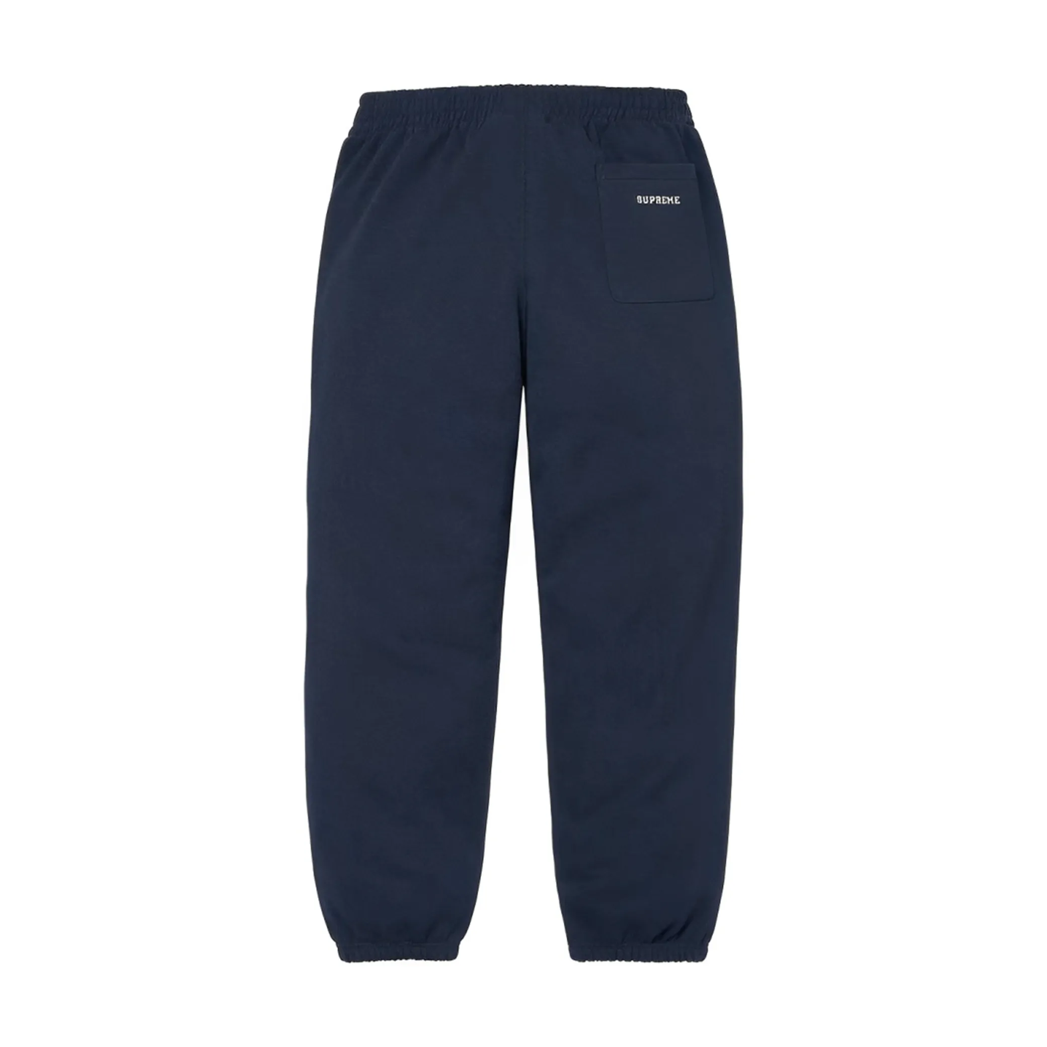 S556💰p300 top version Supreme 23ss S Sweatp patch embroidered logo plus velvet sweatpants. For those of us who focus on top Supreme, this style of sweatpants is naturally available. ZP purchase and pattern making operation 1. Fabric: ZP testing, custom weaving and dyeing, pure cotton 430G plus velvet main fabric, horizontal cutting 2. Embroidery: embroidery equipment Behringer BEKS-Y924 machine is used (a level higher than Tajima embroidery machine). The embroidery thickness, saturation and size are all consistent with ZP. 3. Sewing process: Four-needle and six-thread boneless splicing process is used in twelve places of the whole garment. Processed by a senior foreign trade factory (cannot be done by ordinary factories) 4. Customized ZP main label/wash water mark/tag/packaging bag (equipped with extra-large thickened handbag) Color: black/grey/navy blue Size: S/M/L/XL