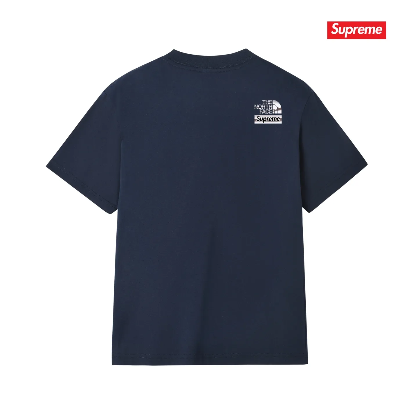Supreme Feel free to compare zp. The whole piece adopts three-needle five-thread craftsmanship (neckline-shoulder seam-sleeve seam double thread, which looks more three-dimensional and textured). It has the same craftsmanship as the original original, classic version. Color: black, white, light gray, pink, navy. Size: S M L XL XXL