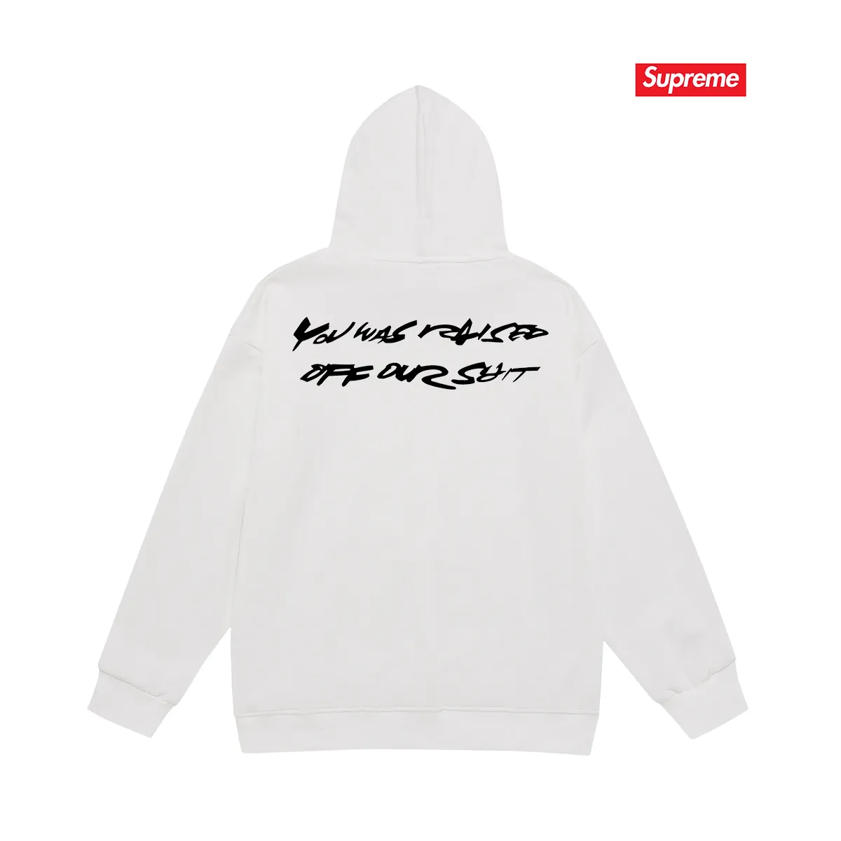 Style No. S2081 #terry P160💰 Velvet P170💰 Supreme x Futura joint model SS24 WEEK1 Letter Logo printed hooded sweatshirt Made of 400g large terry 430g silver fox velvet (drop shoulder large version) fabric, soft texture and no pilling Imported environmentally friendly printing glue The pattern is bright and three-dimensional Quality 💥Same style for men and women The upper body is trendy Color: black White Gray Size: S M L XL XXL