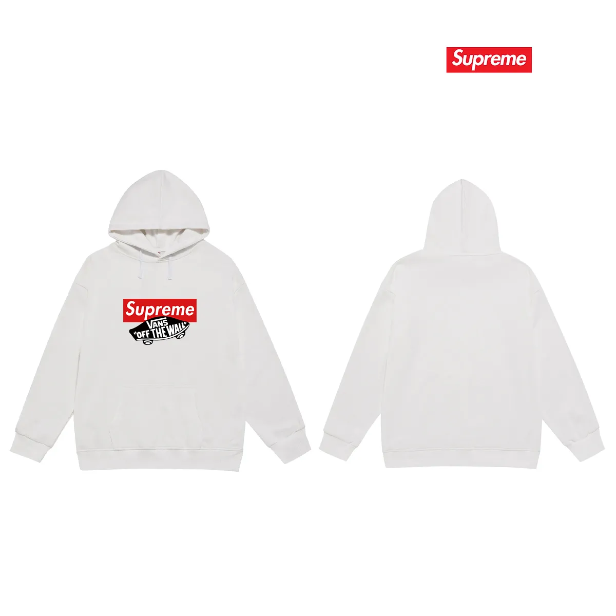 Style number S2240 #terry P160💰 plus velvet P170💰 sup New loose casual letter print hooded sweatshirt Made of 400g large terry 430g silver fox velvet (drop shoulder large version) fabric, soft texture and no pilling Imported environmentally friendly printing glue The pattern is bright and three-dimensional Quality 💥Same style for men and women The upper body is trendy Color: black white gray Size: S M L XL XXL
