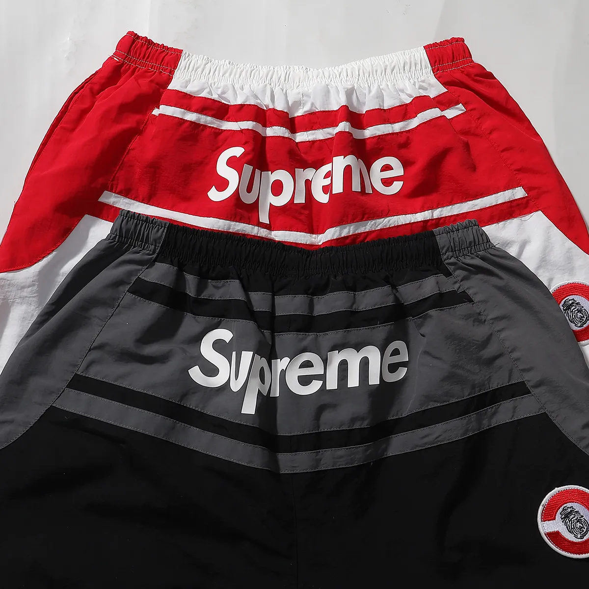 P330 pants sup Ducati co-branded racing style pants black white SMLXL pants length 99-101-103-105 waist 72-74-78-82 elastic seat 116-120-124-128