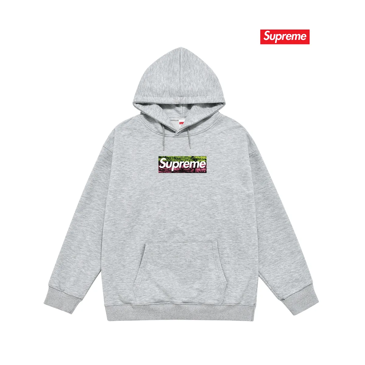 Style number S2163 #terry P160💰 Velvet P170💰 Sup Los Angeles wildfire rescue B0X printed hooded sweatshirt Made of 400g large terry 430g silver fox velvet (drop shoulder large version) fabric, soft texture and no pilling Imported environmentally friendly printing glue The pattern is bright and three-dimensional Quality 💥Same style for men and women The upper body is trendy Color: black white gray Size: S M L XL XXL