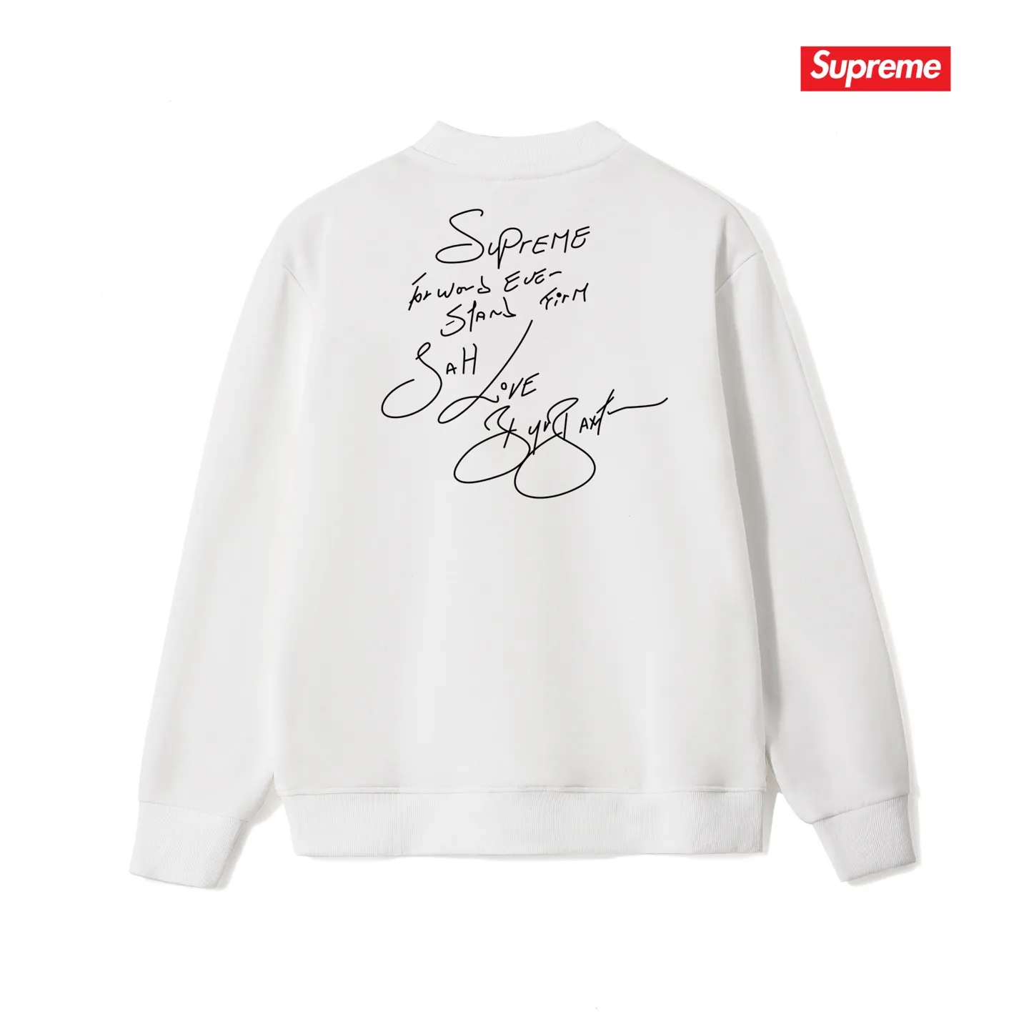 Style No. S1035 #terry p150💰 Velvet 160💰 Supreme SS19 Buju Banton Tee reggae character print round neck sweatshirt Made of 400g large terry (drop shoulder large version) fabric, soft texture and no pilling Imported environmentally friendly printing glue The pattern is bright and three-dimensional Quality 💥Same style for men and women The upper body is trendy Color: black white gray Size: S M L XL XXL