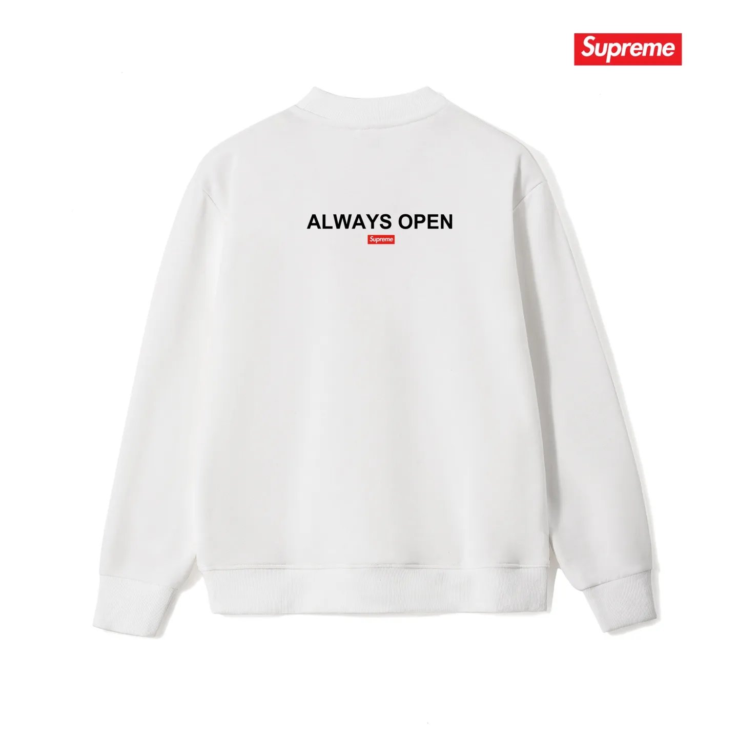 Style No. S1019 #terryp150💰 Velvet 160💰 Supreme SS22 Week 1 Gas Tee pattern printed round neck sweatshirt Made of 400g large terry (drop shoulder large version) fabric, soft texture and no pilling Imported environmentally friendly printing glue The pattern is bright and three-dimensional Quality 💥 Unisex style The upper body is trendy Color: black white gray Size: S M L XL XXL