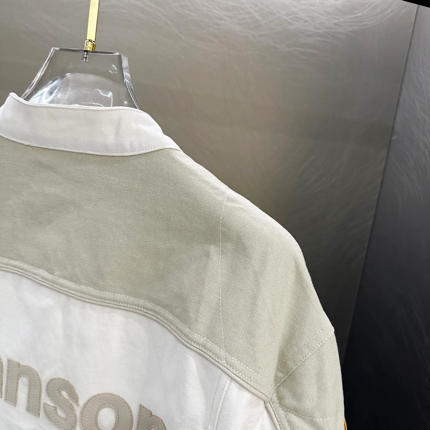 P660 Supreme x Vanson Leathers x Cordura joint model SS25 WEEK13 Cotton Jacket Leather logo appliqué zipper splicing American trendy heavy-duty jacket Same style for men and women Color: Black White Denim Brown Size: S M L 60 61 L 73 138 61 62 XL 75 142 62 63