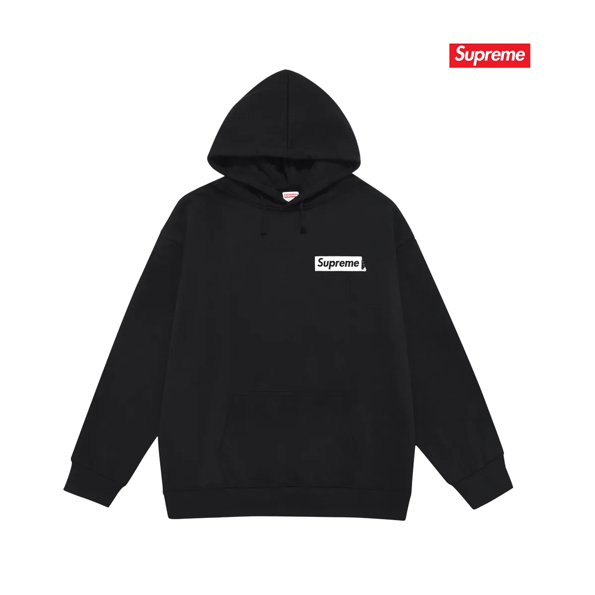 Style No. S2046 #terry P160💰 Velvet P170💰 Supreme SS23 Week9 BODY SNATCHERS TEE Classic boxlogo back skull print hooded sweatshirt Made of 400g large terry 430g silver fox velvet (drop shoulder large version) fabric, soft texture and no pilling, imported environmentally friendly printing glue, bright and three-dimensional pattern, quality 💥 Unisex style, the upper body is trendy Color: Black White Gray Size: S M L XL XXL