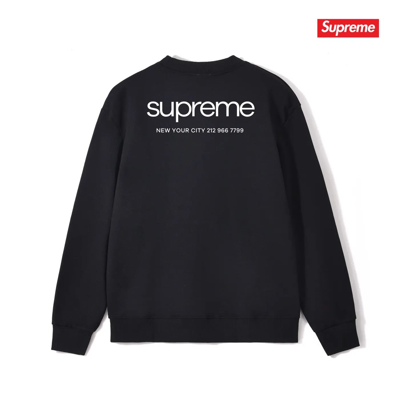 Style No. S1138 #terry p150💰 Velvet 160💰 Sup 80SS New York Tee store information Fashion brand handsome popular style letter English round neck sweatshirt Made of 400 grams of large terry (drop shoulder large version) fabric, soft texture and no pilling Imported environmentally friendly printing glue The pattern is bright and three-dimensional Quality 💥Same style for men and women The upper body is trendy Color: black white gray Size: S M L XL XXL