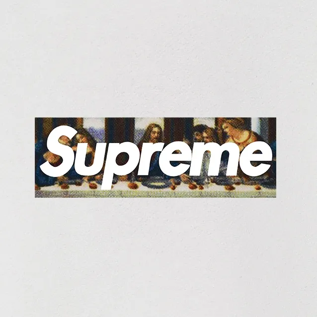 Style No. S2072 #terry P160💰 Velvet P170💰 Supreme Week 11 Milan Last Supper Milan opening limited edition Leonardo da Vinci’s Last Supper hooded sweatshirt Made of 400g large terry 430g silver fox velvet (drop shoulder large version) fabric, soft texture and no pilling Imported environmentally friendly printing glue The pattern is bright and three-dimensional Quality 💥Same style for men and women The upper body is trendy Color: black white Gray Size: S M L XL XXL