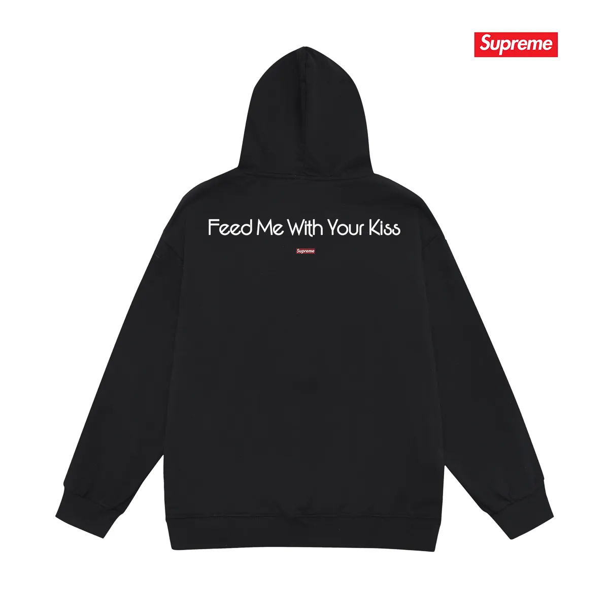 Style number S2213 #terry P160💰 Velvet P170💰 Sup music and art album Unisex hooded sweatshirt Made of 400g large terry 430g silver fox velvet (drop shoulder large version) fabric, soft texture and no pilling Imported environmentally friendly printing glue The pattern is bright and three-dimensional Quality 💥Same style for men and women The upper body is trendy Color: black white gray Size: S M L XL XXL