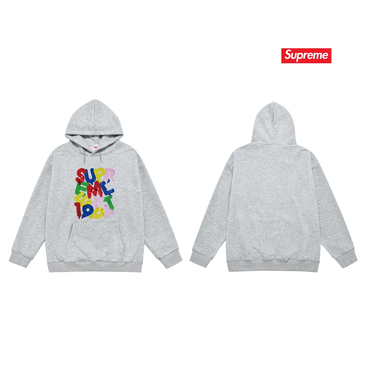 Style number S2200 #terry P160💰 Velvet P170💰 Sup high version Week 1 Balloons Tee Balloon style Logo hooded sweatshirt Made of 400g large terry 430g silver fox velvet (drop shoulder large version) fabric, soft texture and no pilling Imported environmentally friendly printing glue The pattern is bright and three-dimensional Quality 💥Same style for men and women The upper body is trendy Color: black white gray Size: S M L XL XXL
