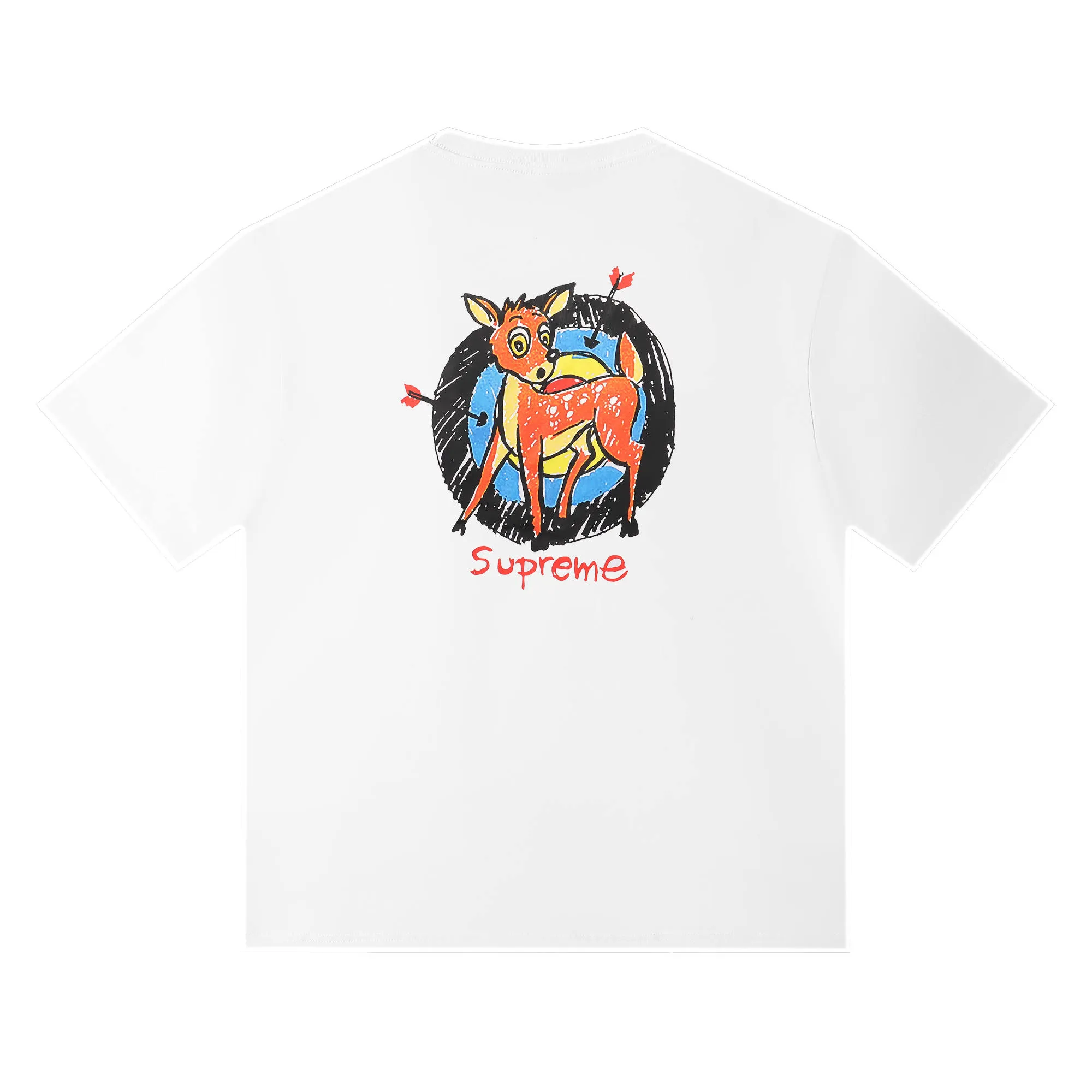 P136 supreme sup deer white black SMLXL size shoulder width chest length S 52 56 70 M 54 58 72 L 56 60 74 XL 58 62 76