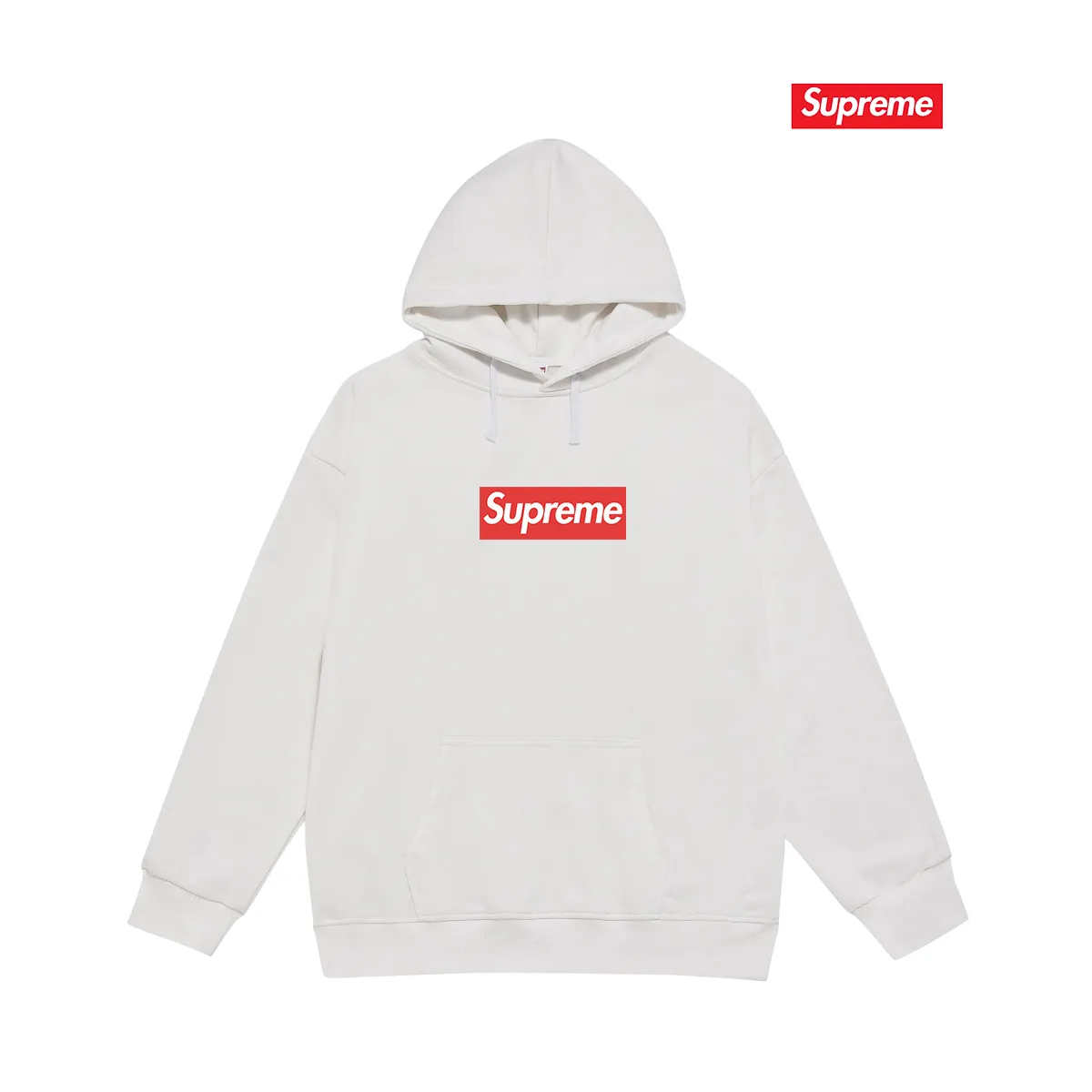Style number S2030 #terry P160💰 Velvet P170💰 Supreme SS23 Spring and Summer Series Week 1 West Hollywood Box Logo Tee Los Angeles new store limited Box logo hooded sweatshirt Made of 400g large terry 430g silver fox velvet (drop shoulder large version) fabric, soft texture and no pilling, imported environmentally friendly printing glue, bright and three-dimensional patterns, quality 💥 Unisex style, the upper body is trendy Color: White Size: S M L XL XXL