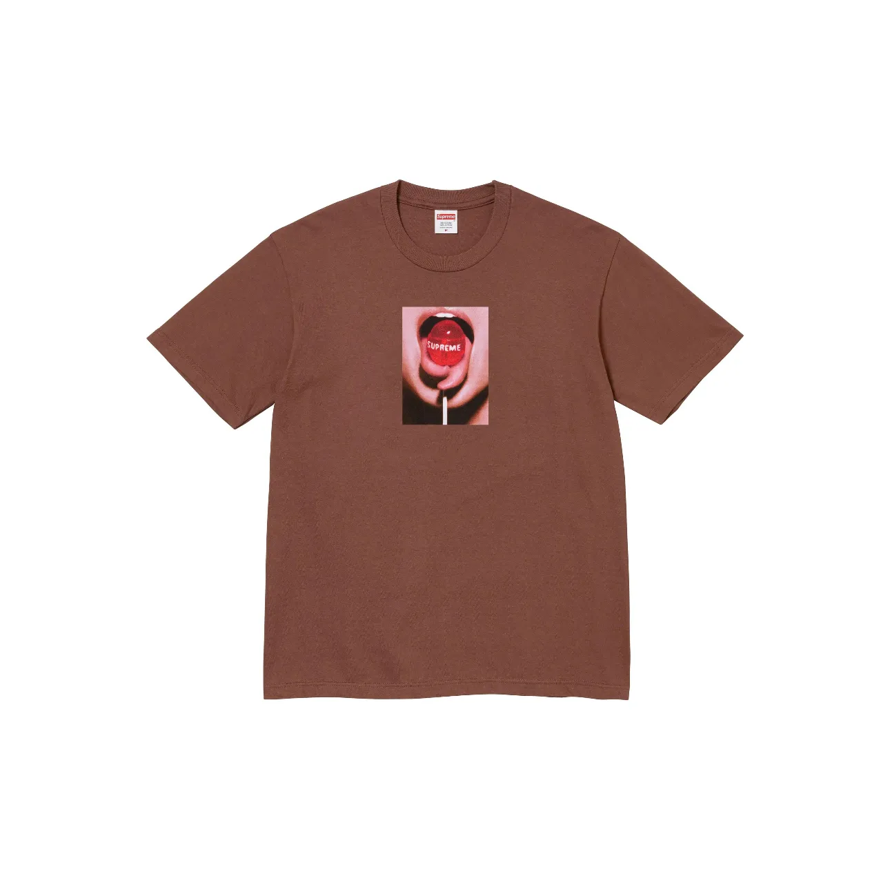 #S87 P110💰 Supreme FW24 WEEK1 Tera Patrick Tee classic cotton printed short-sleeved T-shirt. The same style for men and women uses 260 grams of combed cotton double yarn. From fabrics to accessories, all three standards are complete and follow ZP. Imported Matsui company slurry printing will never crack. The whole piece is made of three-needle five-thread technology. The neckline-shoulder seam-sleeve seam is double-lined, which looks more three-dimensional and textured.) The same process as the authentic original version, classic version Feel free to compare zp. The whole piece adopts three-needle five-thread craftsmanship (neckline-shoulder seam-sleeve seam double thread, which looks more three-dimensional and textured). It has the same craftsmanship as the original original, classic version. Color: brown, black, pink, white, navy. Size: S M L XL XXL