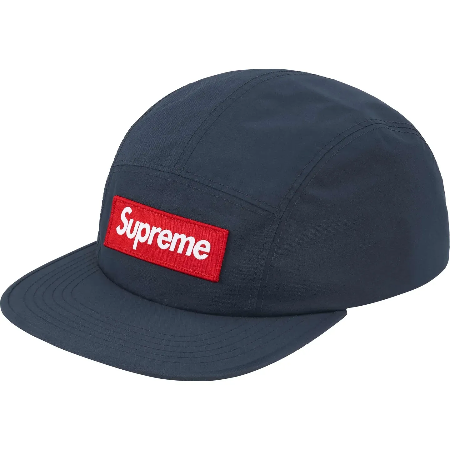 🅿️140 N038 Sup Gore-Tex Camp Cap 6M Reflective Strip Waterproof Baseball Cap Black Royal Blue
