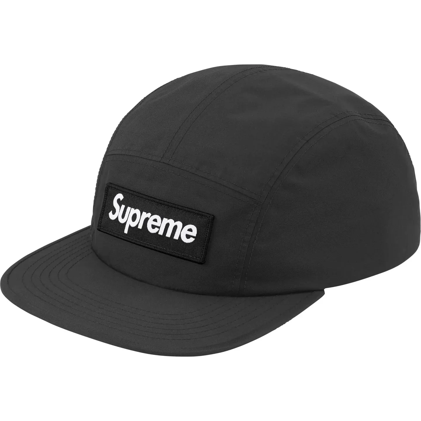 🅿️140 N038 Sup Gore-Tex Camp Cap 6M Reflective Strip Waterproof Baseball Cap Black Royal Blue
