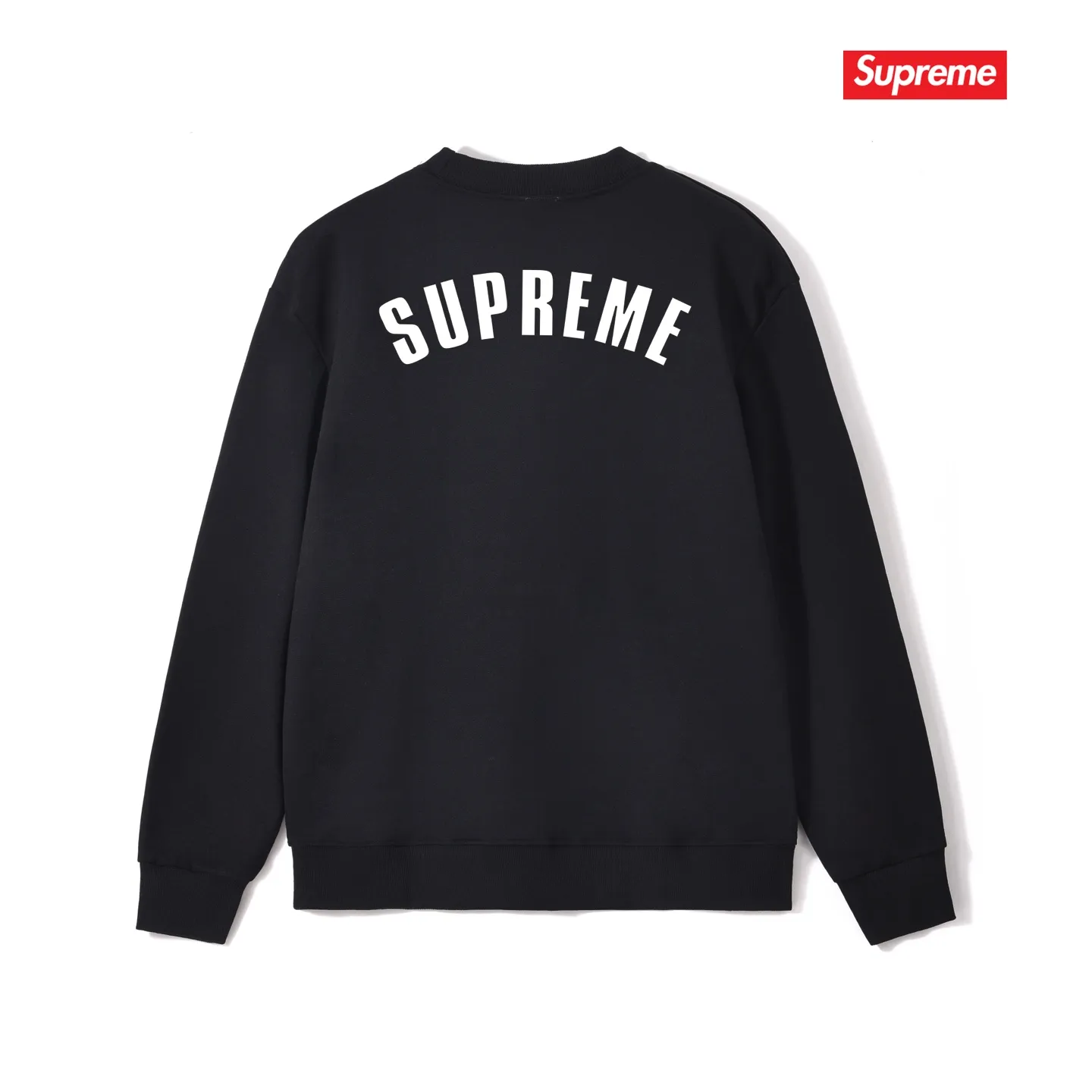 Style No. S1168 #terry p150💰 Plus velvet 160💰 Sup burst crackle letters LOGO round neck sweatshirt Made of 400 grams of large terry (drop shoulder large version) fabric, soft texture and no pilling Imported environmentally friendly printing glue The pattern is bright and three-dimensional Quality 💥Same style for men and women The upper body is trendy Color: black white gray Size: S M L XL XXL