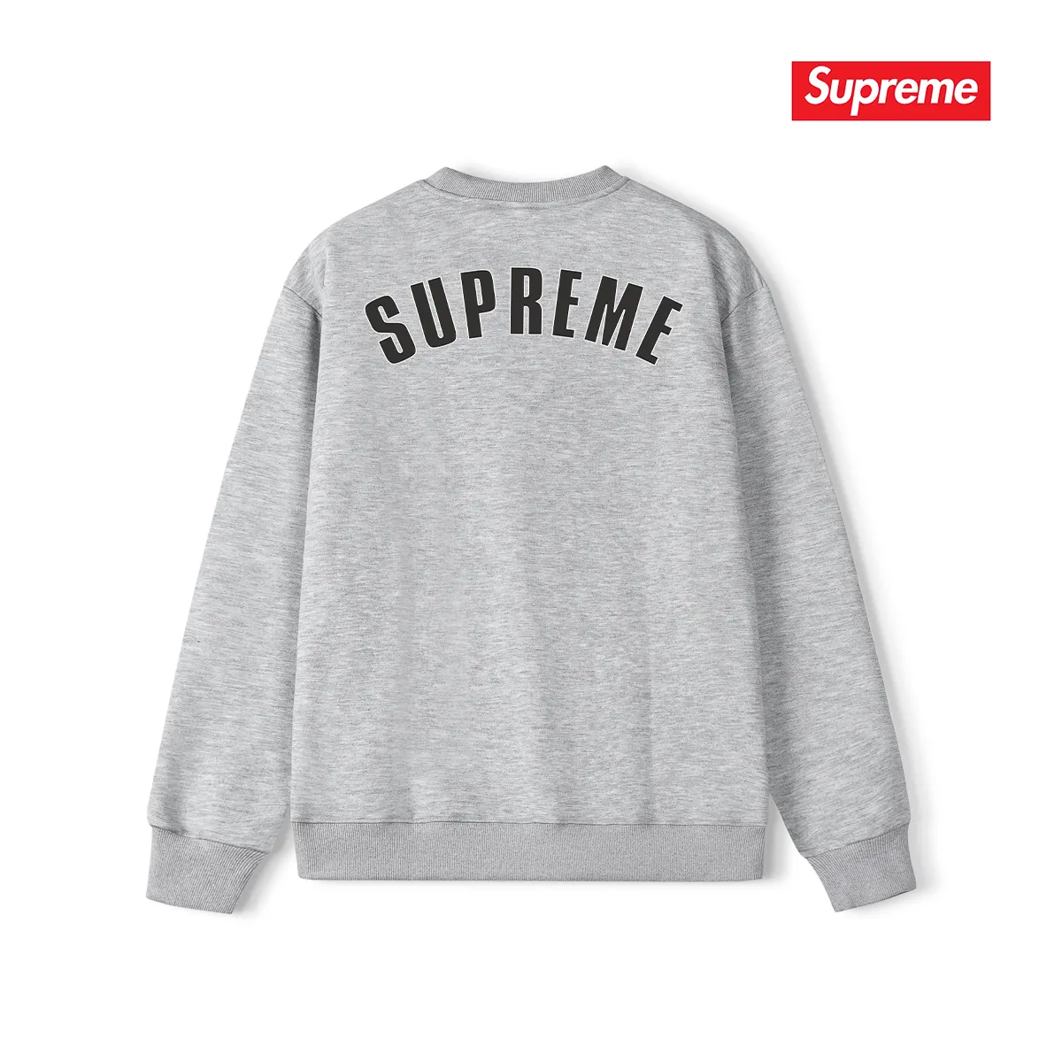 Style No. S1168 #terry p150💰 Plus velvet 160💰 Sup burst crackle letters LOGO round neck sweatshirt Made of 400 grams of large terry (drop shoulder large version) fabric, soft texture and no pilling Imported environmentally friendly printing glue The pattern is bright and three-dimensional Quality 💥Same style for men and women The upper body is trendy Color: black white gray Size: S M L XL XXL