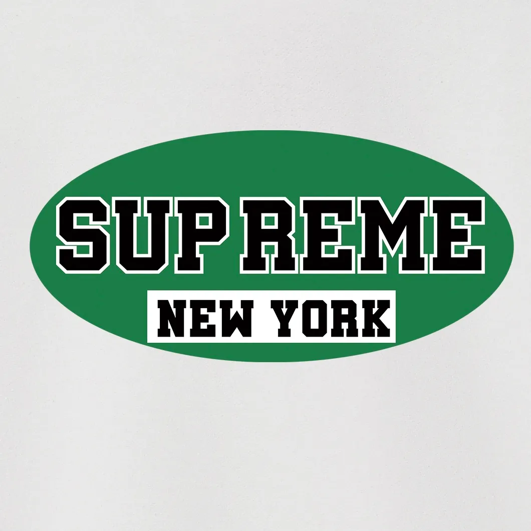 Style number S2020 #terry P160💰 Velvet P170💰 Supreme SS23 Week 1 NEW YORK TEE Retro Logo printed hooded sweatshirt Made of 400g large terry 430g silver fox velvet (drop shoulder large version) fabric, soft texture and no pilling Imported environmentally friendly printing glue The pattern is bright and three-dimensional Quality 💥Same style for men and women The upper body is trendy Color: black white gray Size: S M L XL XXL