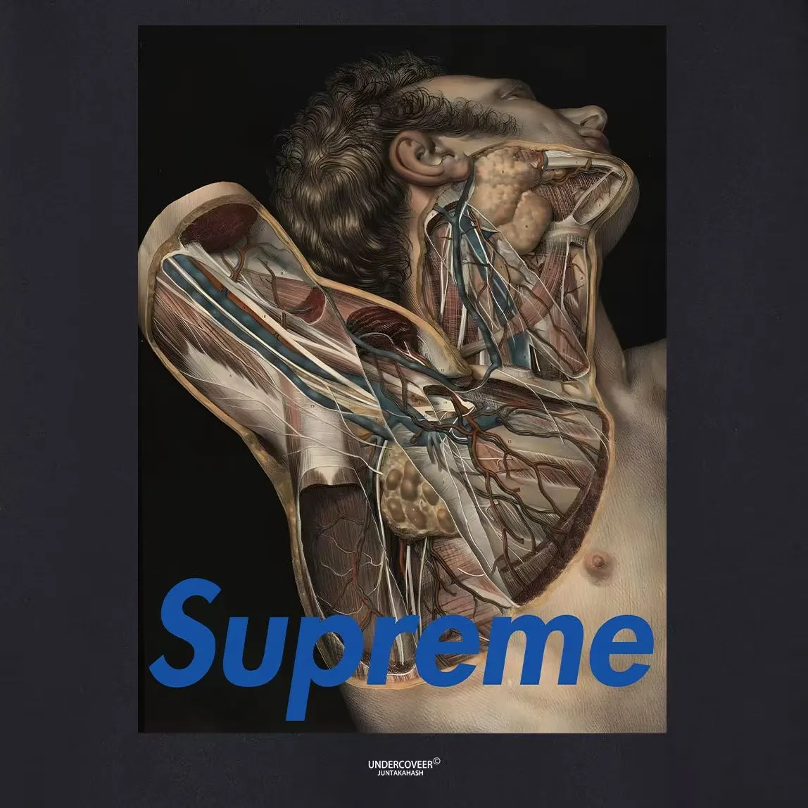 Style No. S1178 #terry p150💰 Plus velvet 160💰 Supreme Undercover Public Enemy co-branded anatomy People's Enemy bullseye round neck sweatshirt Made of 400 grams of large terry (drop shoulder large version) fabric, soft texture and no pilling Imported environmentally friendly printing glue The pattern is bright and three-dimensional Quality 💥Same style for men and women The upper body is trendy Color: black white gray Size: S M L XL XXL