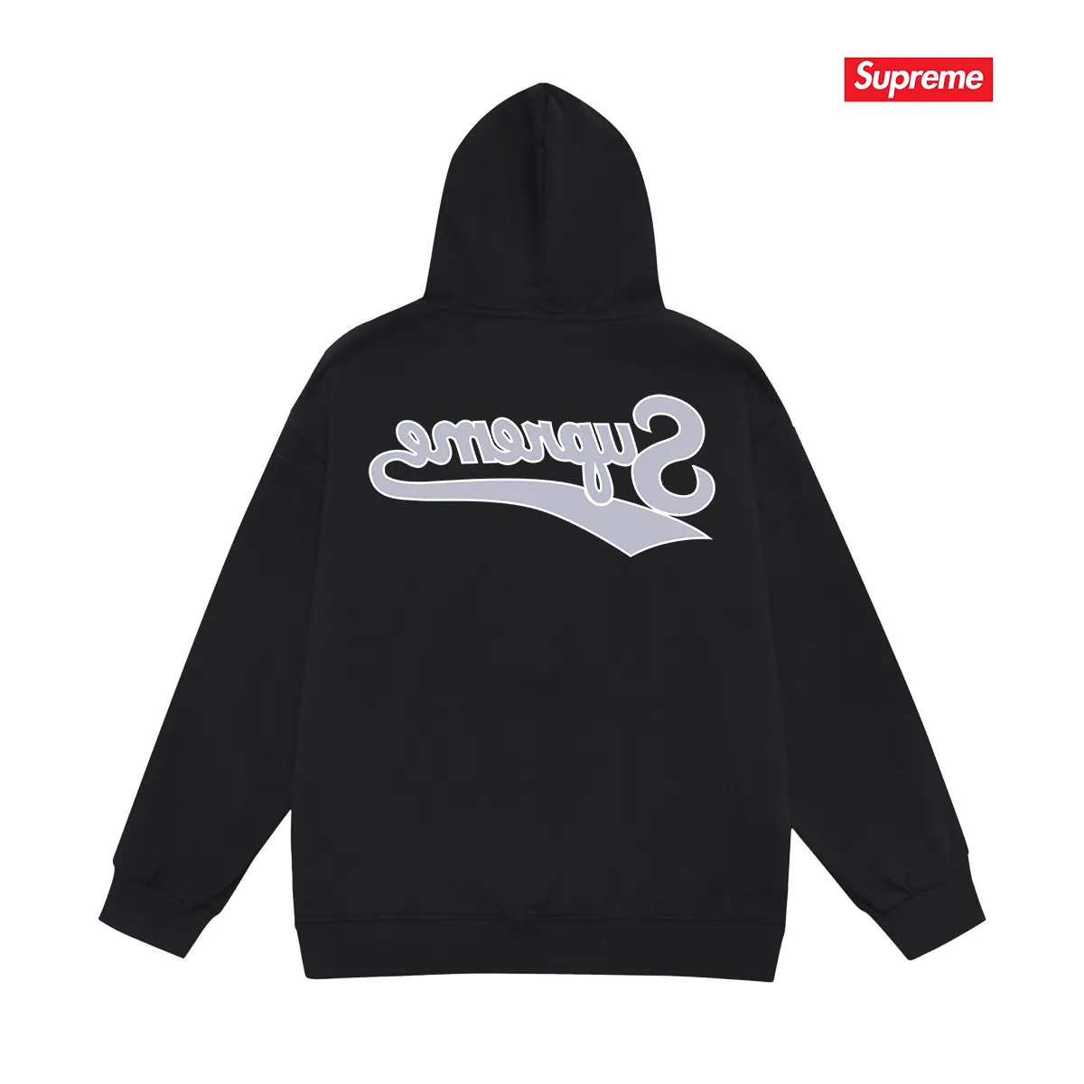 Style number S2118 #terry P160💰 Velvet P170💰 Supreme SS24 SS24 Summer T-shirt series WEEK19 BACKWARDS TEE Artistic font Logo hooded sweatshirt Made of 400g large terry 430g silver fox velvet (off-shoulder large version) fabric, soft texture and no pilling, imported environmentally friendly printing glue, bright three-dimensional pattern, quality 💥Same style for men and women The upper body is fashionable Color: black white gray Size: S M L XL XXL