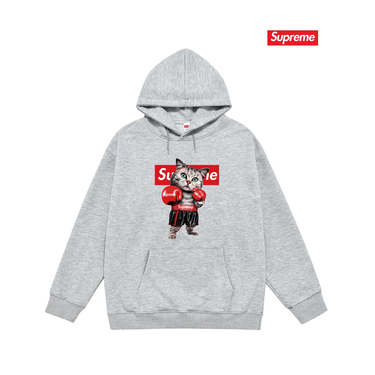 Style No. S2219 #terry P160💰 Velvet P170💰 Supreme FW19 Week 1 Mary J. Blige hooded sweatshirt Made of 400g large terry 430g silver fox velvet (off-shoulder large version) fabric, soft and non-pilling, imported environmentally friendly printing glue, bright and three-dimensional pattern, quality 💥Same style for men and women, the upper body is trendy Color: black white gray Size: S M L XL XXL