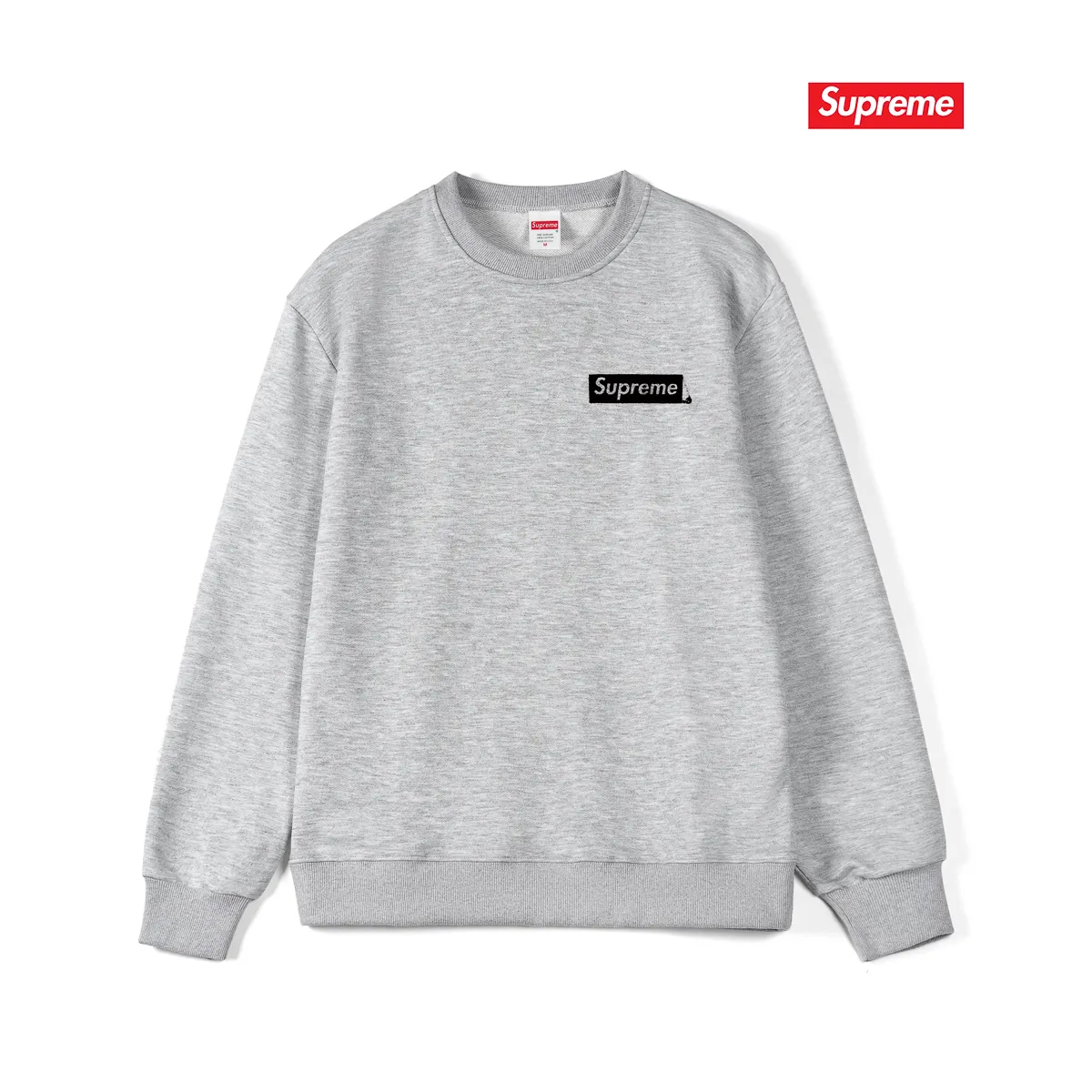 Style No. S1070 #terry p150💰 Velvet 160💰 Supreme FW23 WEEK7 STATIC TEE letter round neck sweatshirt Made of 400g large terry (drop shoulder large version) fabric, soft texture and no pilling Imported environmentally friendly printing glue The pattern is bright and three-dimensional Quality💥Same style for men and women The upper body is fashionable Color: black white gray Size: S M L XL XXL