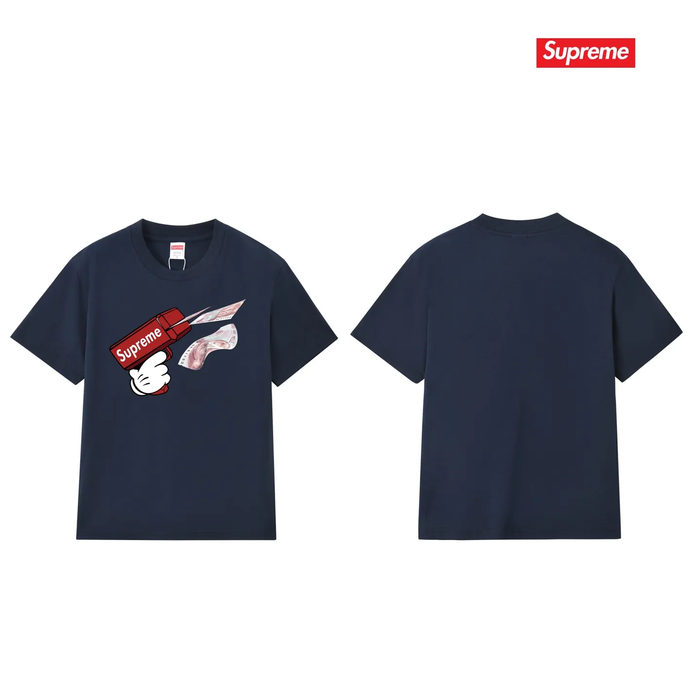 S167 P110💰 Sup STK008_KID GRIGIO printed short-sleeved men's and women's couple's wear, the same style pure cotton round neck casual half-sleeved T-shirt, loose fit, using 260 grams of combed cotton double yarn, from fabrics to accessories, all three standards are complete and follow ZP. Imported Matsui company's slurry printing will never crack. The whole piece is made with a three-needle five-thread process. The collar-shoulder seam-sleeve seam is a double line, which looks more three-dimensional and textured. The process is consistent with the authentic original version, and the classic version is free to compare.