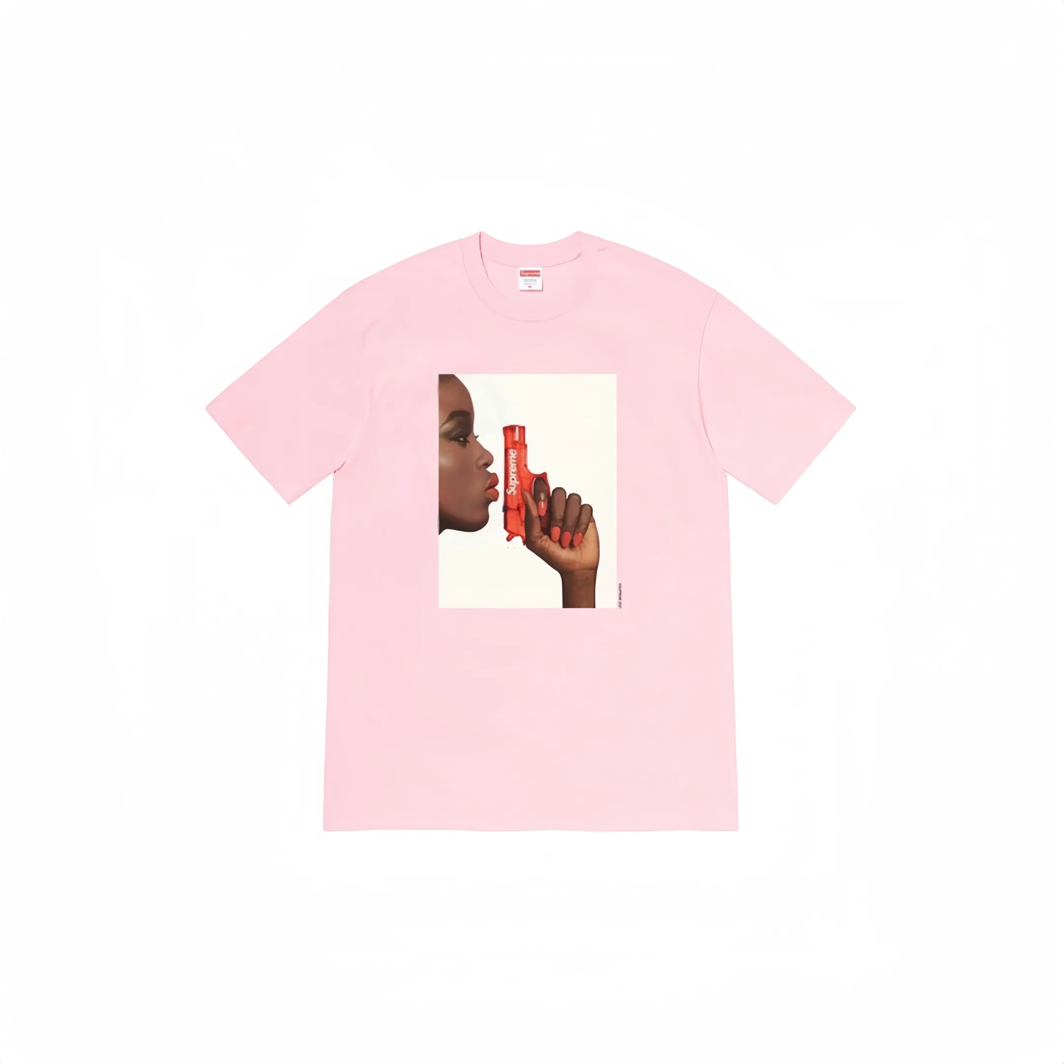 #S57 P110💰 Supreme SS21 Spiral Tee Short-sleeved T-shirt with spiral letters. Same style for men and women. Same style for men and women. Loose fit. Made of 260g combed cotton double yarn. From fabrics to accessories, all three standards are complete and follow ZP. Imported Matsui Company slurry printing will never crack. The whole piece adopts three-needle five-thread technology. The neckline-shoulder seam-sleeve seam is double-lined, which looks more three-dimensional and textured. The same process as the original version, classic version. Feel free to compare zp. The whole piece adopts three-needle five-thread craftsmanship (neckline-shoulder seam-sleeve seam double thread, which looks more three-dimensional and textured). It has the same craftsmanship as the original original, classic version. Color: black, white, red, navy blue, pink, brown, beige. Size: S M L XL XXL