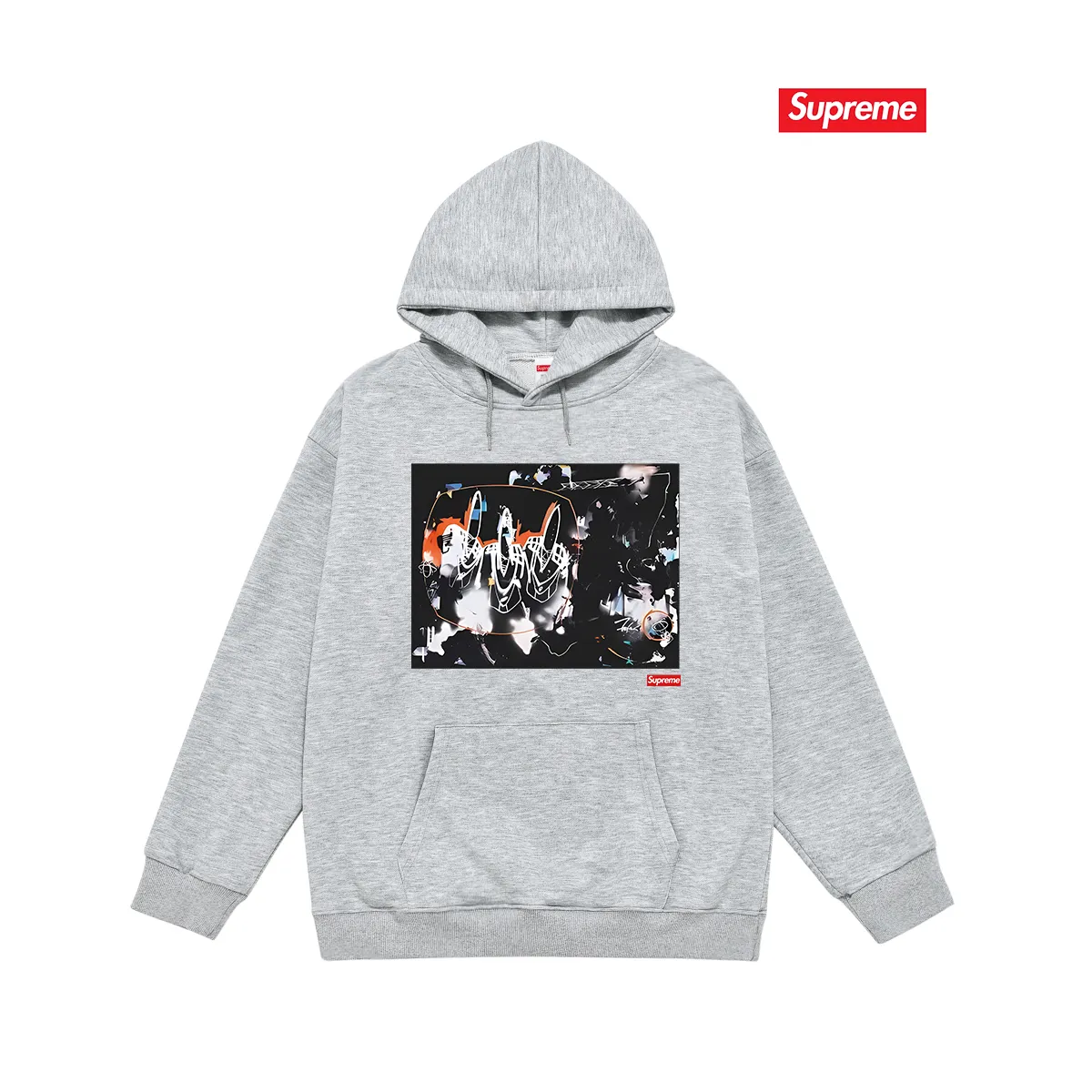 Style No. S2116 #terry P160💰 Velvet P170💰 Supreme SS22 Week15 Supreme/Futura2000 Tee New York graffiti master art hooded sweatshirt Made of 400g large terry 430g silver fox velvet (drop shoulder large version) fabric, soft texture and no pilling Imported environmentally friendly printing glue The pattern is bright and three-dimensional Quality 💥Same style for men and women The upper body is trendy Color: black White Gray Size: S M L XL XXL