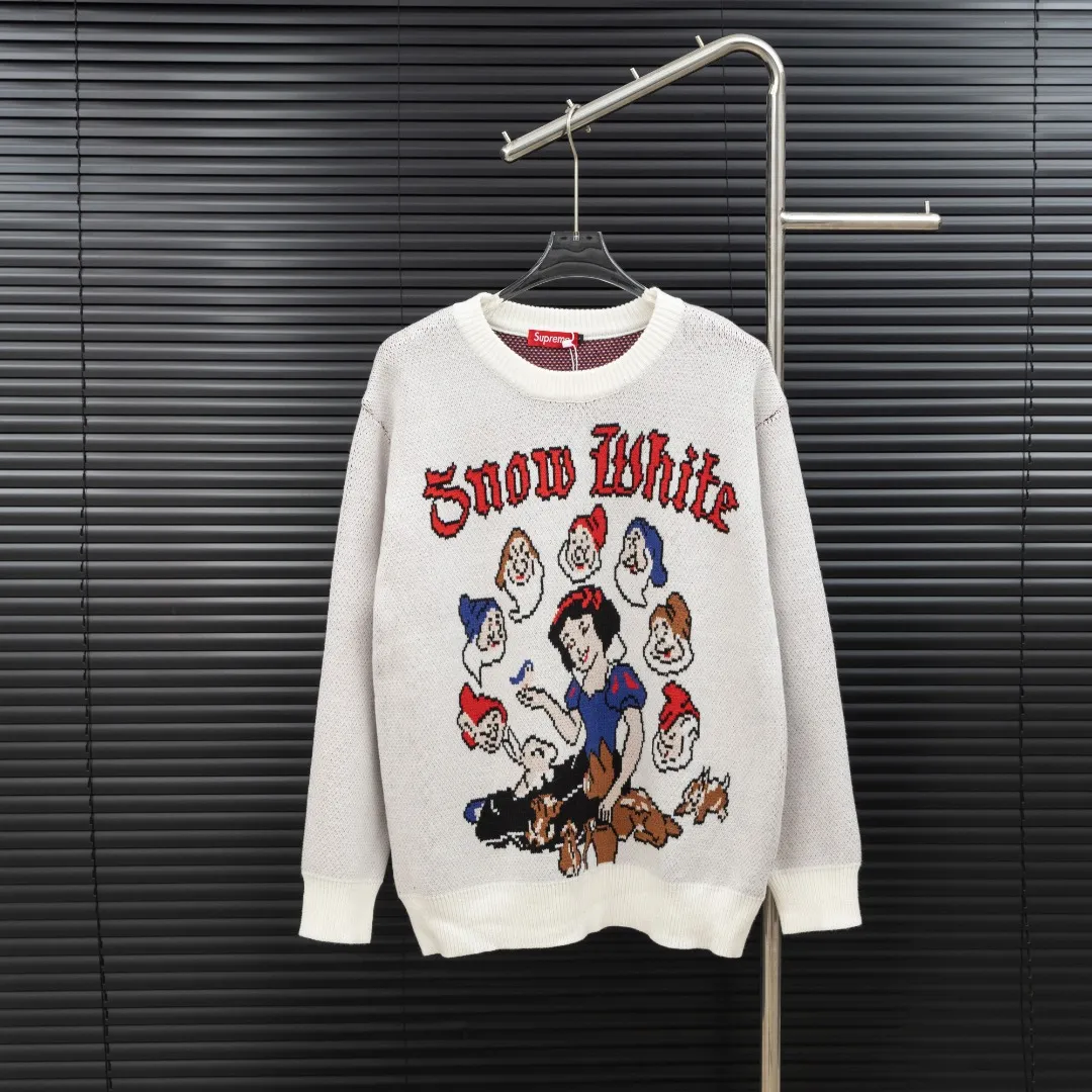 P320 Style: SUPREME Grimm's Fairy Tale Snow White and the Dwarfs Knitted Long-Sleeve Sweater Size: S-XXL Fabric: Wool blend Accessories: Full set of customized original accessories No gender distinction, same style for men and women