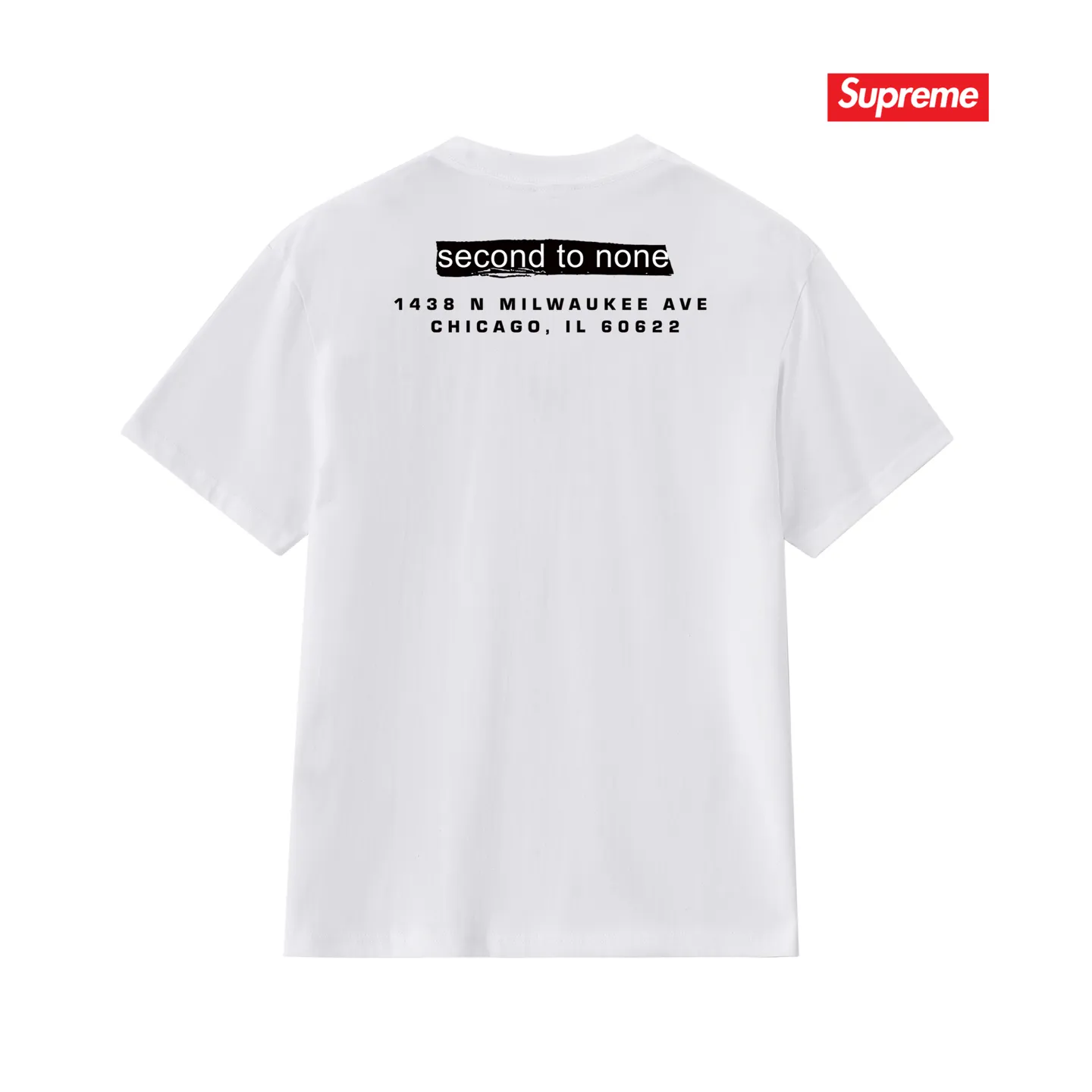 S157 P110💰 25-year new Sup Chicago store opening limited solid color printed round neck short-sleeved T-shirt for men and women. Loose fit. Made of 260g combed cotton double yarn. All three standards are complete from fabrics to accessories. ZP. Imported Matsui Company slurry printing will never crack. The whole piece adopts three-needle five-thread technology. The neckline-shoulder seam-sleeve seam is double-lined, which looks more three-dimensional and textured. The same process as the original version, classic version Feel free to compare zp. The whole piece adopts three-needle five-thread craftsmanship (neckline-shoulder seam-sleeve seam double thread, which looks more three-dimensional and textured). It has the same craftsmanship as the original original, classic version. Color: black, white, light gray, navy blue, pink. Size: S M L XL XXL