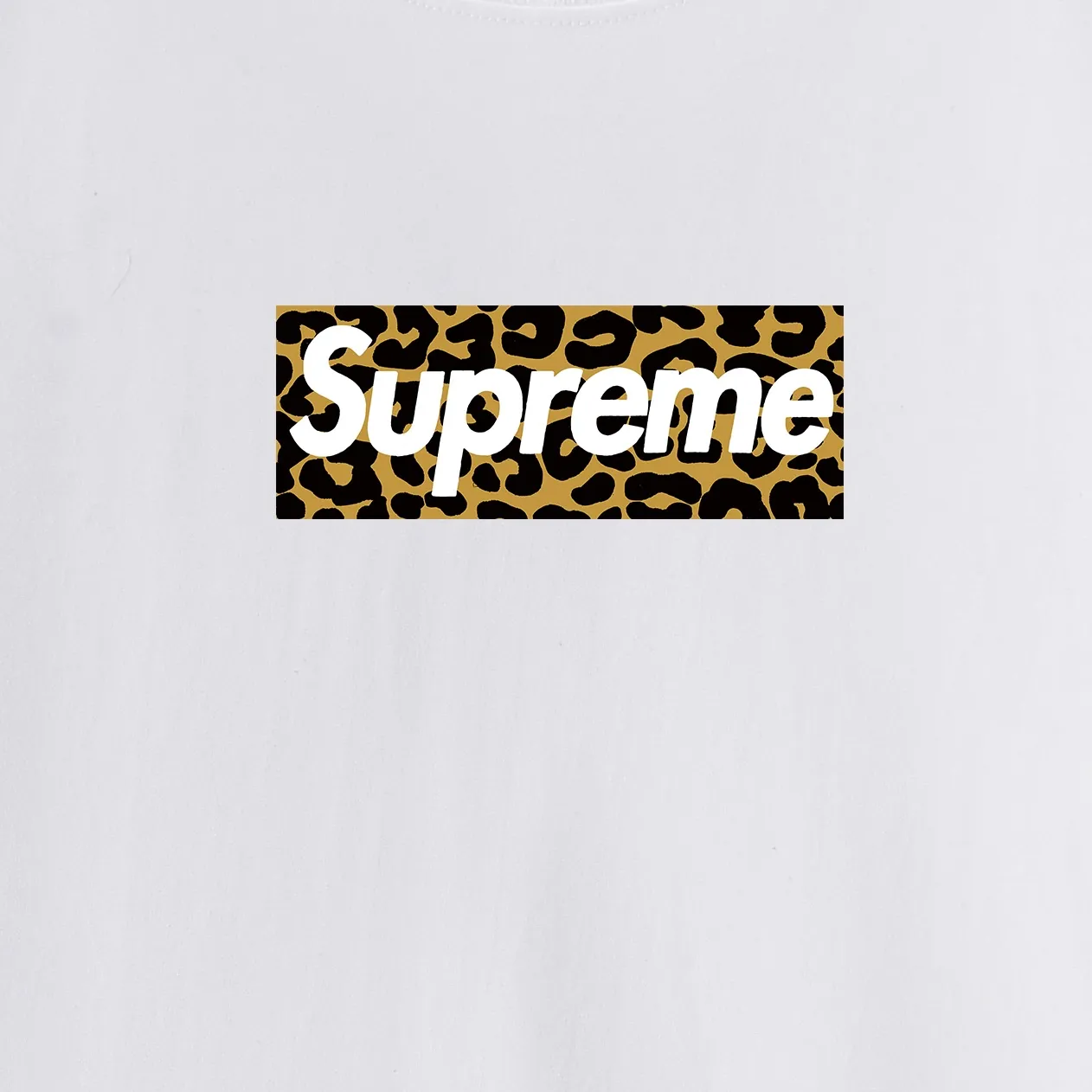 S154 P110💰 suprem SS24 Shanghai opening limited leopard print short-sleeved loose casual men and women couples trendy brand round neck T-shirt. Loose fit. Made of 260 grams of combed cotton double yarn. From fabric to accessories, all three standards are complete and follow ZP. Imported Matsui company slurry printing will never crack. The whole piece adopts three-needle five-thread process. The neckline-shoulder seam-sleeve seam is double-lined, which looks more three-dimensional and textured. The same process as the original version, classic version Feel free to compare zp. The whole piece adopts three-needle five-thread craftsmanship (neckline-shoulder seam-sleeve seam double thread, which looks more three-dimensional and textured). It has the same craftsmanship as the original original, classic version. Color: black, white, light gray, navy blue, pink. Size: S M L XL XXL