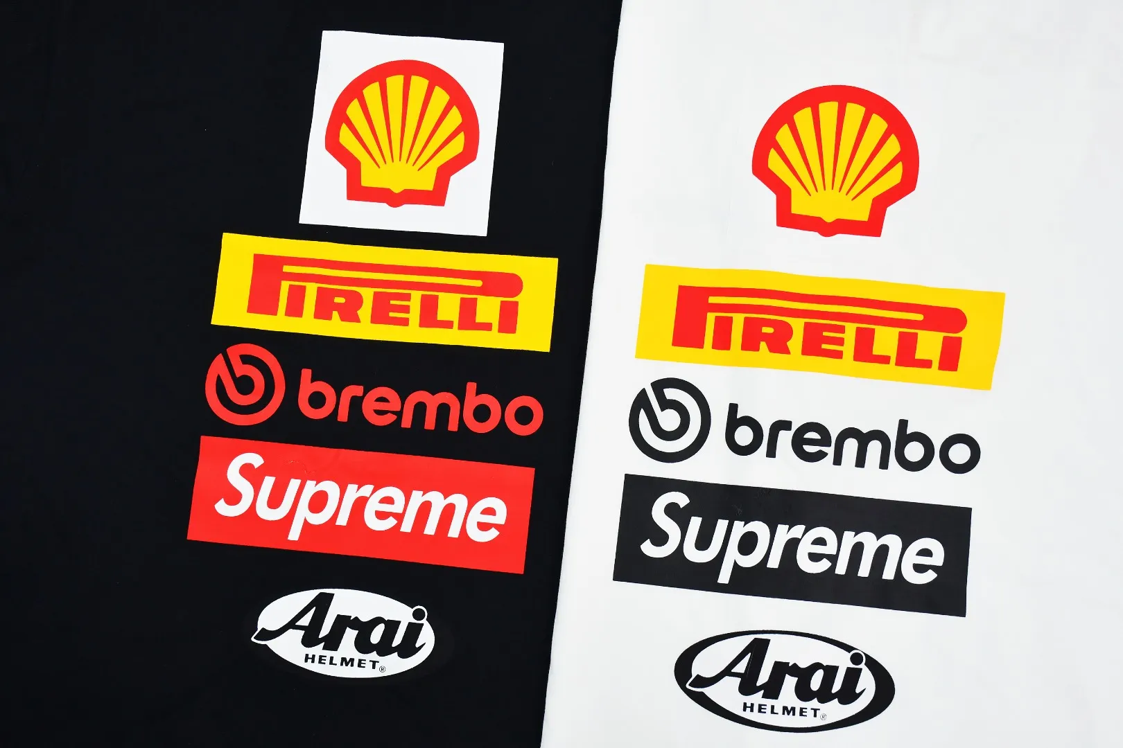 S374💰p150 Top version Supreme 24ss DUCATI SS24 Ducati co-branded short-sleeved T-shirt. Refuse to look at pictures to make products. Refuse to compare with wrong versions. Use cylinder seamless technology (original technology, there are no stitched bones on the side of the clothes. Key points of identification) The fabrics are all custom-woven and dyed, 280g weight, 100% cotton, cylindrical fabric. Cylindrical fabric is a knitted fabric woven with a cylinder loom. The needles are distributed in a cylindrical shape on the fuselage. The gray fabric is a large cylinder, which needs to be opened and shaped before it can be used further. There are no slits on the side of the clothes, so there is no washing label on the side of ordinary short-sleeves. There is only one collar label behind the neck. The printing uses thermosetting ink printing imported from Belgium (different from conventional heat transfer printing), also known as plastic ink, or self-adhesive ink. Its ingredients are: mainly composed of polyvinyl chloride (PVC) and phthalates. PVC and phthalates, solid color The thermosetting ink is composed of a mixture of agents, stabilizers, and thickeners. It is not the digital direct printing marketed on the market. The printing texture of thermosetting ink cannot be achieved by digital direct printing. The collar label has a watermark anti-counterfeiting effect, a real anti-counterfeiting layer, a version with a high probability of passing the inspection, and the original packaging picture has a high probability of passing the test. Size：S-XL