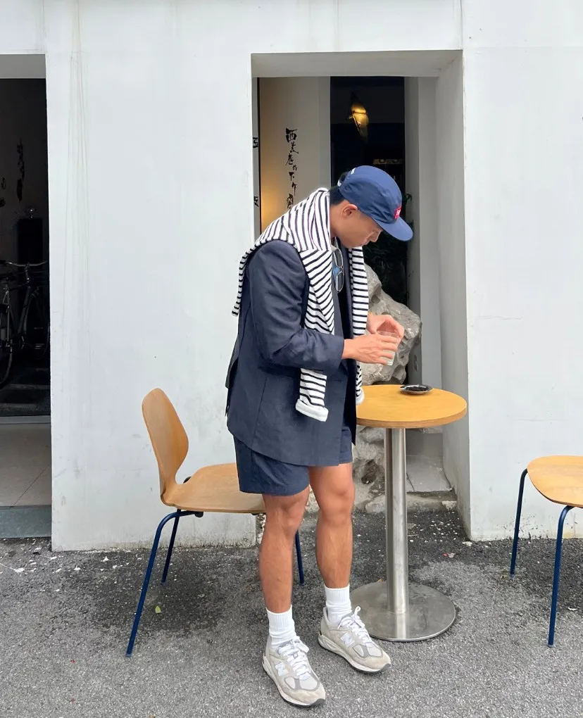 N116💰p150 Sup Gore-Tex Camp Cap 46M reflective strip waterproof baseball cap black royal blue
