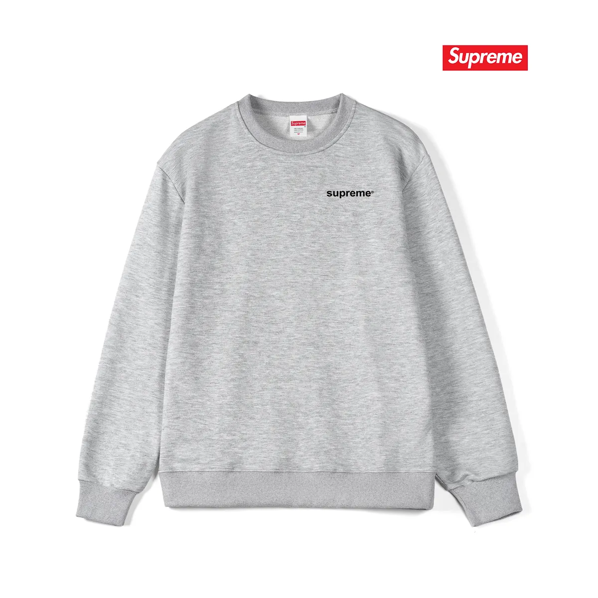 Style No. S1085 #terry p150💰 Velvet 160💰 Supreme FW24 WEEK1 Money Tee Letter cross print on the back round neck sweatshirt Made of 400 grams of large terry (drop shoulder large version) fabric, soft texture and no pilling Imported environmentally friendly printing glue The pattern is bright and three-dimensional Quality 💥Same style for men and women The upper body is trendy Color: black white gray Size: S M L XL XXL