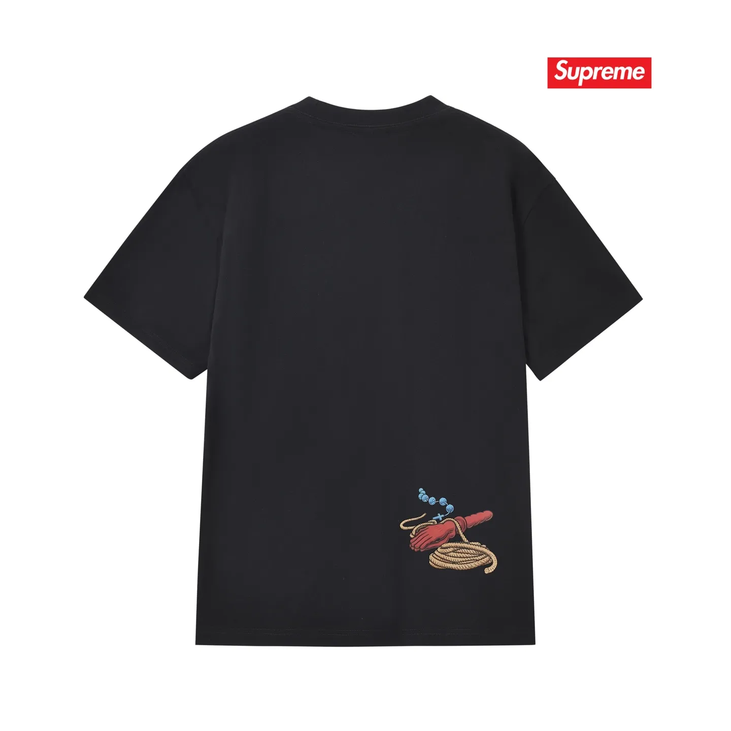 S196 P110💰 Sup American trendy printed short-sleeved loose ins casual versatile men's and women's new summer tops and trendy brand T-shirts. Loose fit. Made of 260g combed cotton double yarn. All three standards are complete from fabrics to accessories. ZP. Imported Matsui company's slurry printing will never crack. The whole piece adopts three-needle five-thread technology. The neckline-shoulder seam-sleeve seam is double-lined, which looks more three-dimensional and textured. The same process as the original version, classic version. Feel free to compare zp. The whole piece adopts three-needle five-thread craftsmanship (neckline-shoulder seam-sleeve seam double thread, which looks more three-dimensional and textured). It has the same craftsmanship as the original original, classic version. Color: black, white, light gray, pink, navy. Size: S M L XL XXL