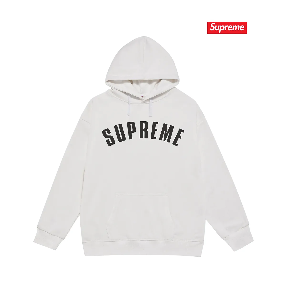 Style No. S2168 #Terry P160💰 Velvet P170💰 Sup burst crackle letter LOGO hooded sweatshirt Made of 400g large terry 430g silver fox velvet (drop shoulder large version) fabric, soft texture and no pilling Imported environmentally friendly printing glue The pattern is bright and three-dimensional Quality 💥Same style for men and women The upper body is trendy Color: black white gray Size: S M L XL XXL